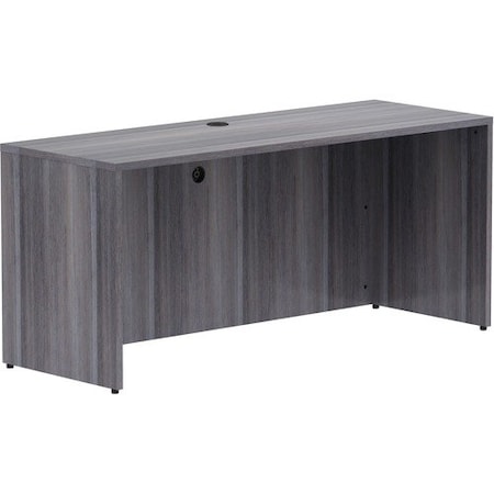 Lorell Credenza Shell, 66inx24inx29-1/2in, Weathered Charcoal LLR69596